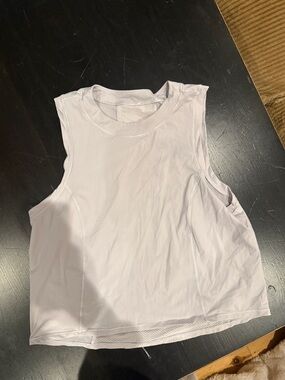 lululemon athletica Light Lilac Muscle Tank